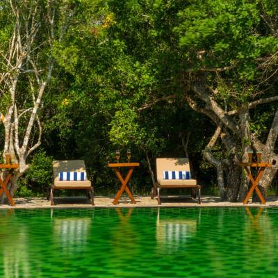 Swimming pool, Chena Huts