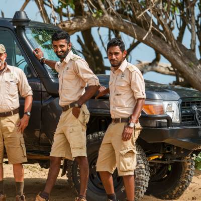 Safari guides, Chena Huts
