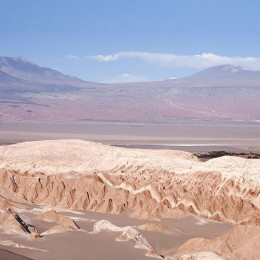 Moon valley landscape, San Pedro De Atacama, Chile, South America