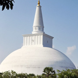 Beeindruckende Tempelanlage in Anuradhapura, Sri Lanka