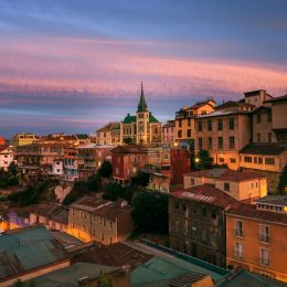 Valparaiso at dusk - best places to visit in 2019