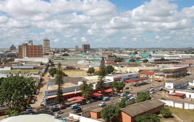 Lusaka ist eine der am schnellsten wachsenden Städte in Sambia