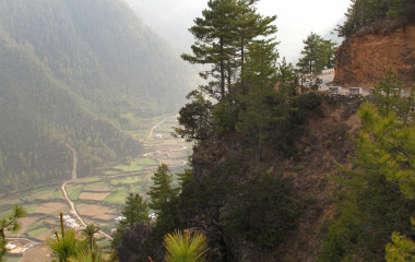 Gangtey Tal in Bhutan