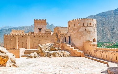 Fort Nakhal in Al Batinah, Oman