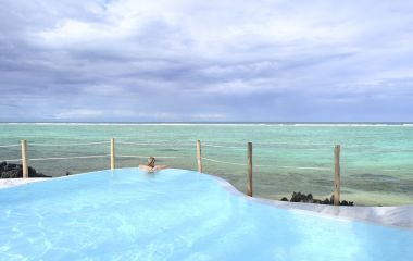 Pool at Matemwe Lodge Hotel in Zanazibar, Tanzania