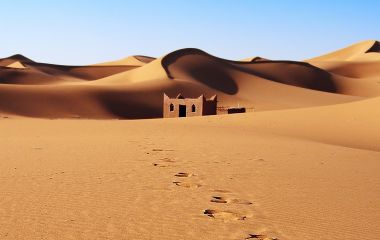 Sand dunes, Morocco, Erg Chebbi