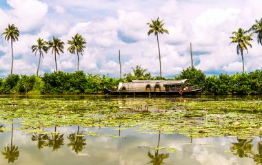 Alleppey Hausboot in Indien