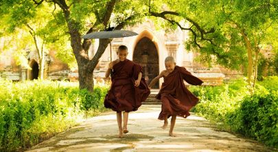 Mönche in Myanmar