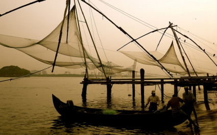 fortryllende rejser Indien ture Kerala tur med Dubai Cochin city