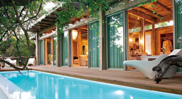 Pool at hotel Kapama Karula Camp in Kruger, South Africa