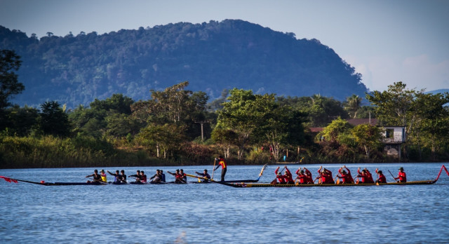 Savannakhet in Laos, Asien