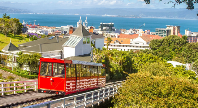 Enchanting Travels New Zealand Tours wellington cable car, new zealand