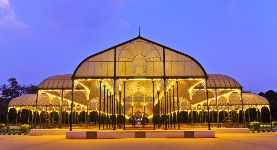 Lal Bagh Park in Bangalore Lal Bagh Park in Bangalore