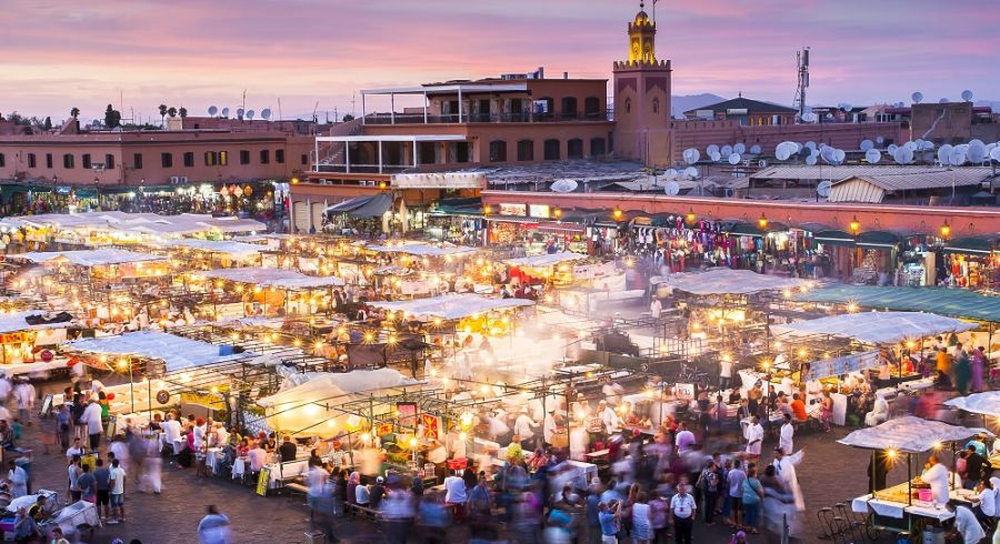 Jamaa el Fna in Marrakech