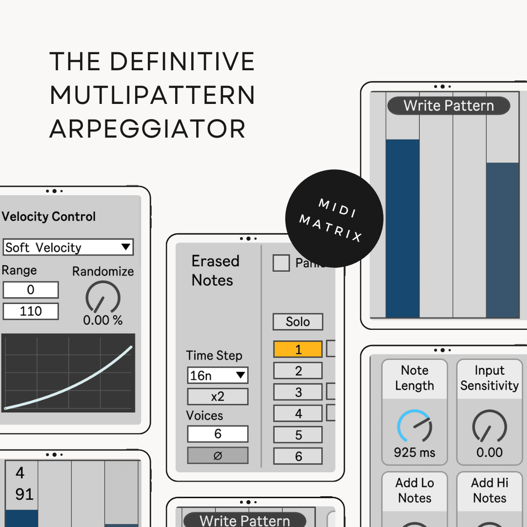 An Introduction to the MIDI Matrix Max for Live device