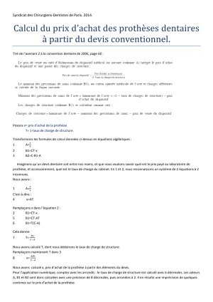 Calcul prix d achat uw13hr - Eugenol