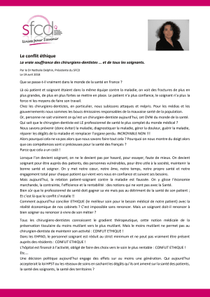 Conflit éthique uxj1zq - Eugenol