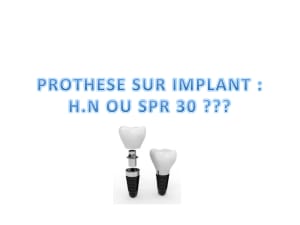 Proth se sur implant cotation enwenu - Eugenol