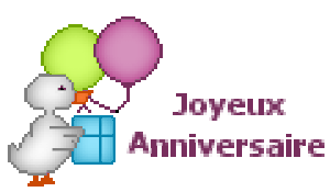 Canard anniversaire qwr9yp - Eugenol