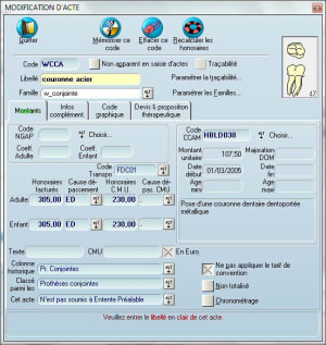 Couronneacierccam rdvipl - Eugenol