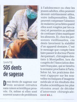 Dents de sagesse nlbmvb - Eugenol