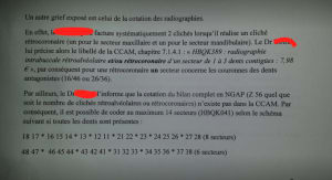 Griefs radios rétro coronaires dp7ynb - Eugenol