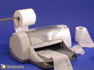 Imprimante papier toilette rebnyg - Eugenol