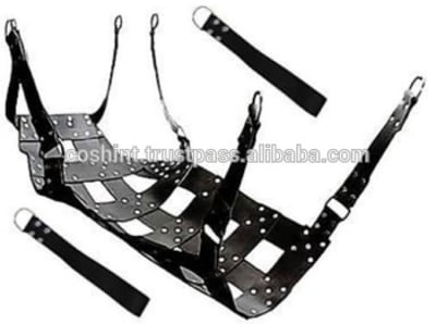 Heavy duty leather sex swing sling bondage - Eugenol