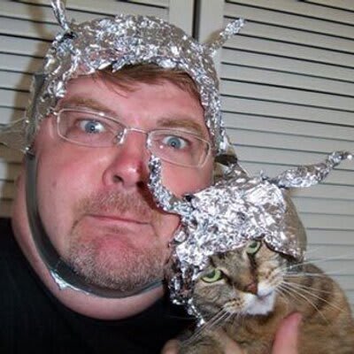 Crazy guy tinfoil hat 400x400 ctybos - Eugenol