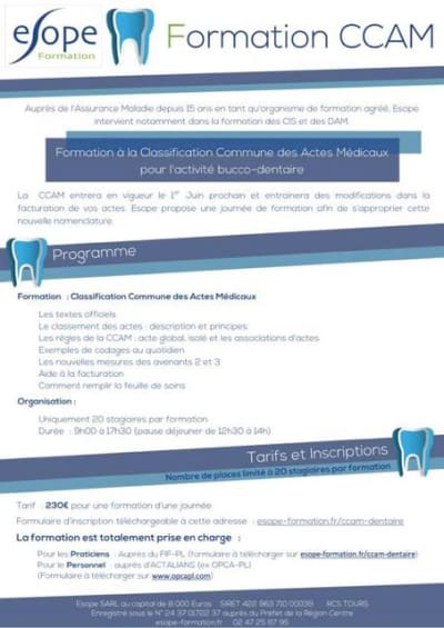 Formation ccam zg9plk - Eugenol