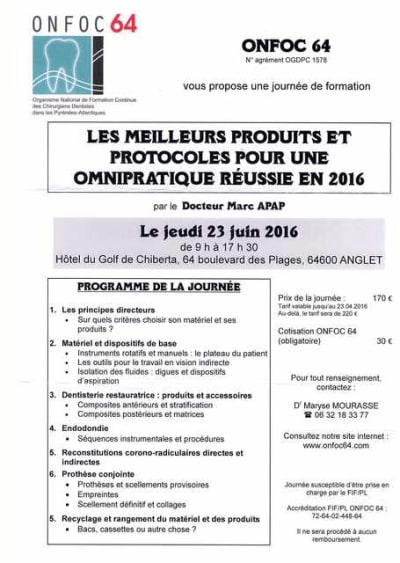 Formation marc apap juin 2016 ru6cal - Eugenol