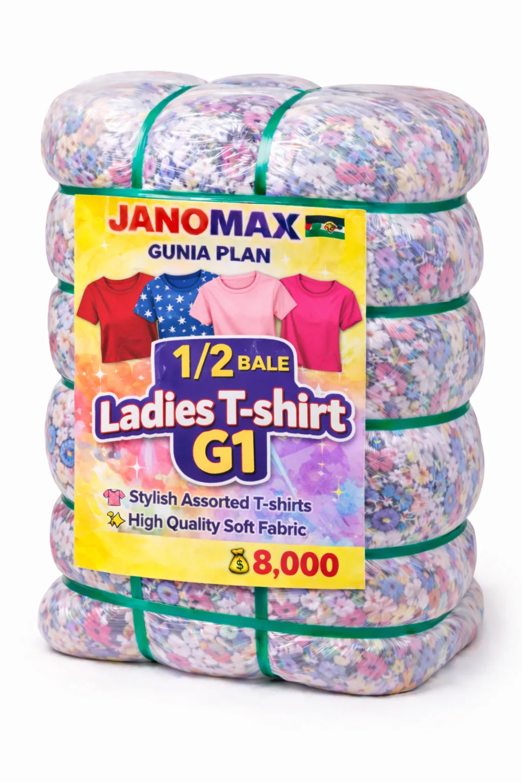 1/2 Bales Ladies Tshirts G1