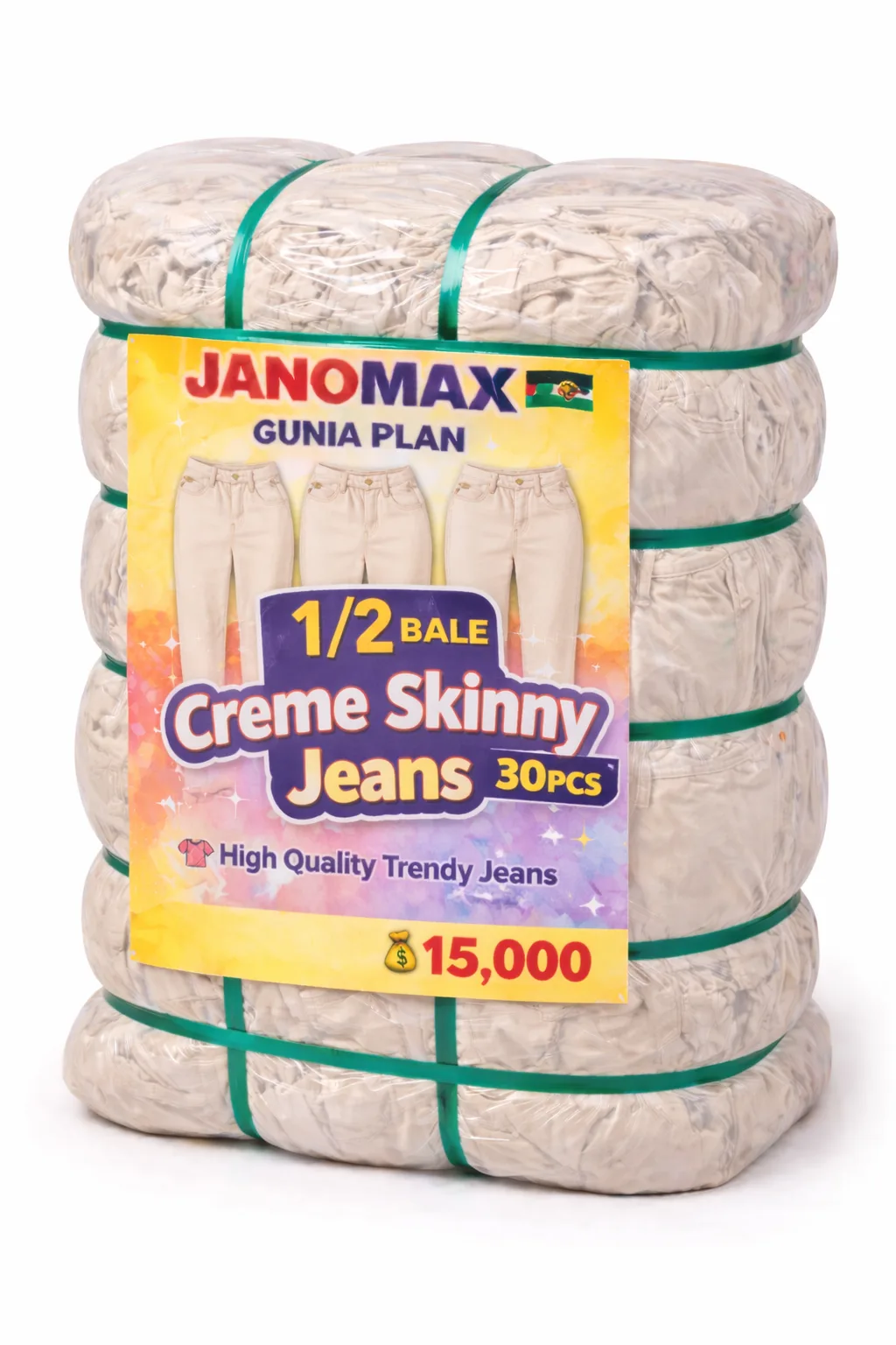 1/2 Bale Skinny Jeans creme