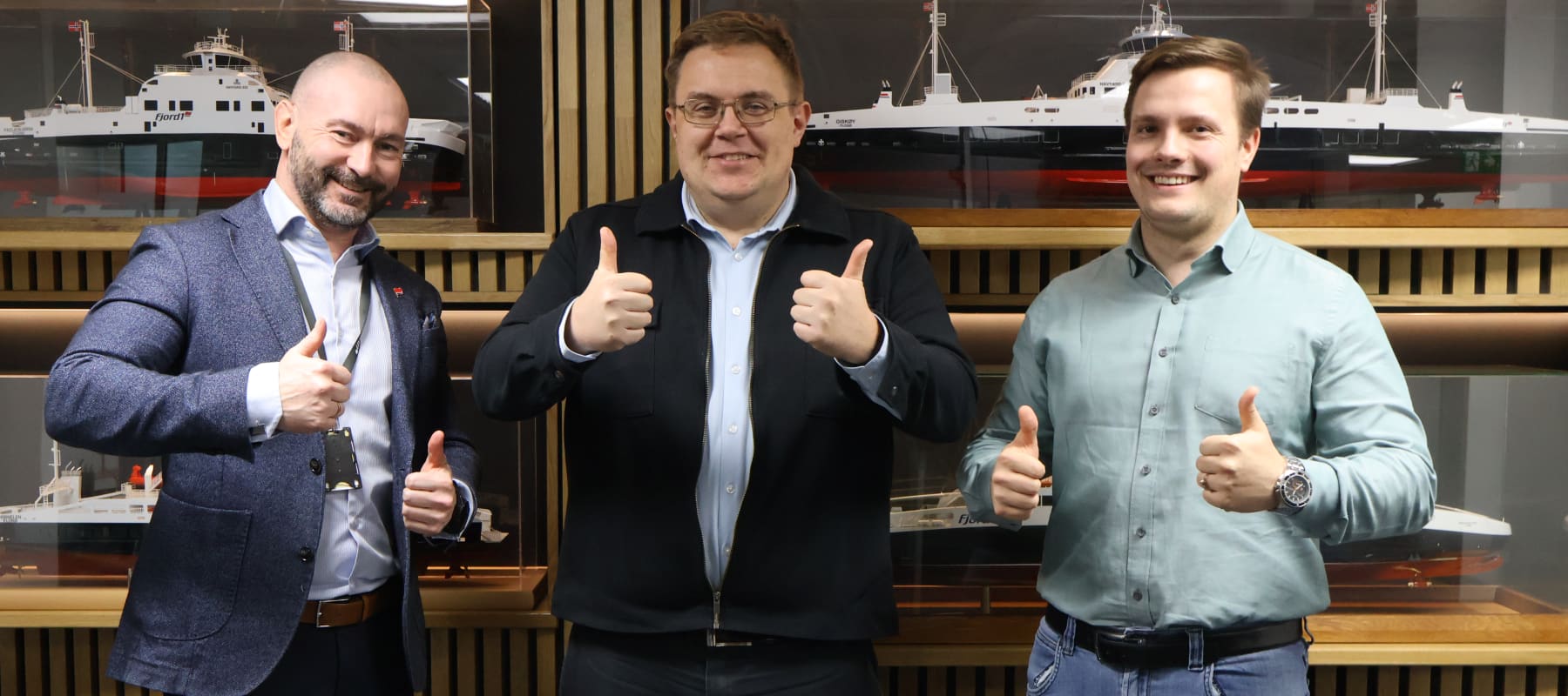 Fjord1 har signert kontrakten