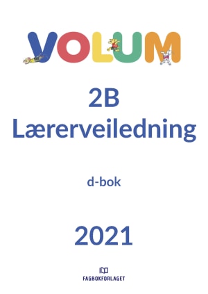 Volum 2B Lærerveiledning, d-bok