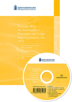 Excerpts from the Norwegian Passenger and Cargo Ship Legislation etc. 2019, bok