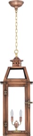 Bienville Hanging Chain Copper Lantern by Primo