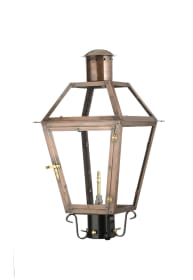 Bourbon Street column mount lantern