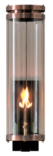 Paradise Bay Gas or Electric Copper Lantern