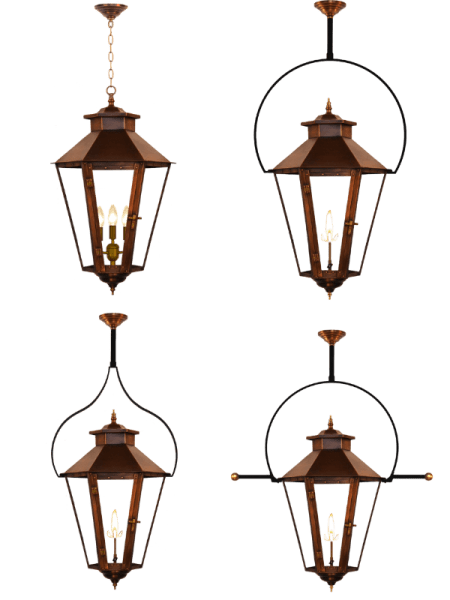 Bayou Street Hanging Lantern