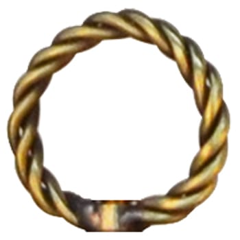 Braided Brass Ring - TheCopperSmith