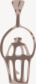 Acadian Half Yoke Copper Lantern by Primo