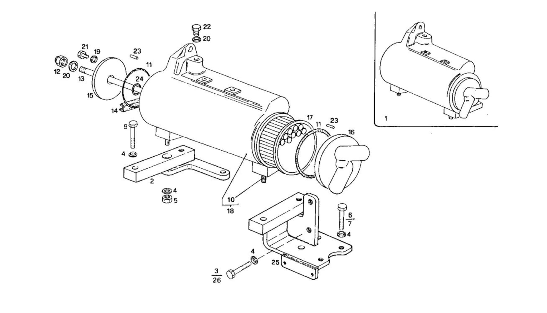 FRESH WATER - SEA WATER HEAT EXCHANGER