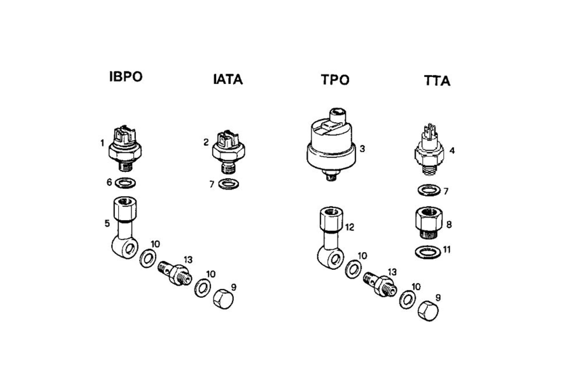 SENDER UNITS FOR INSTRUMENTS