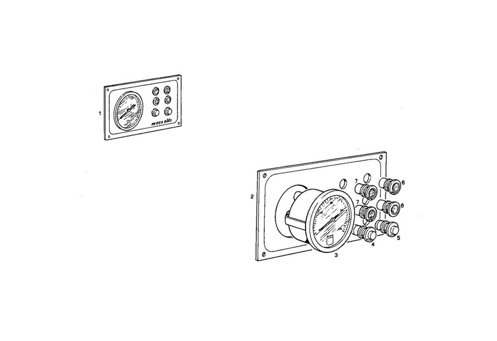 DASH PANEL - 12V - VDO