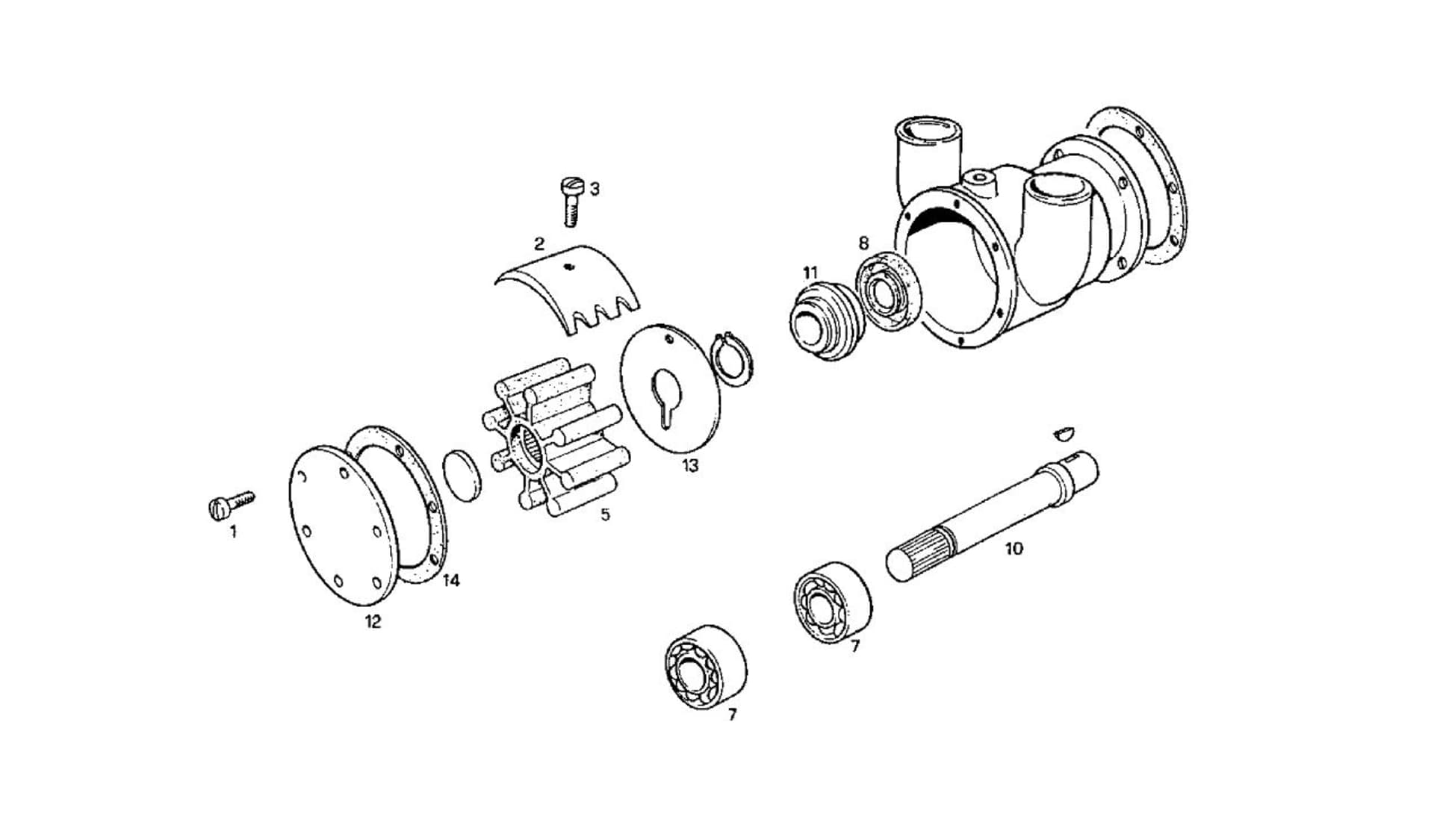 SEA WATER PUMP