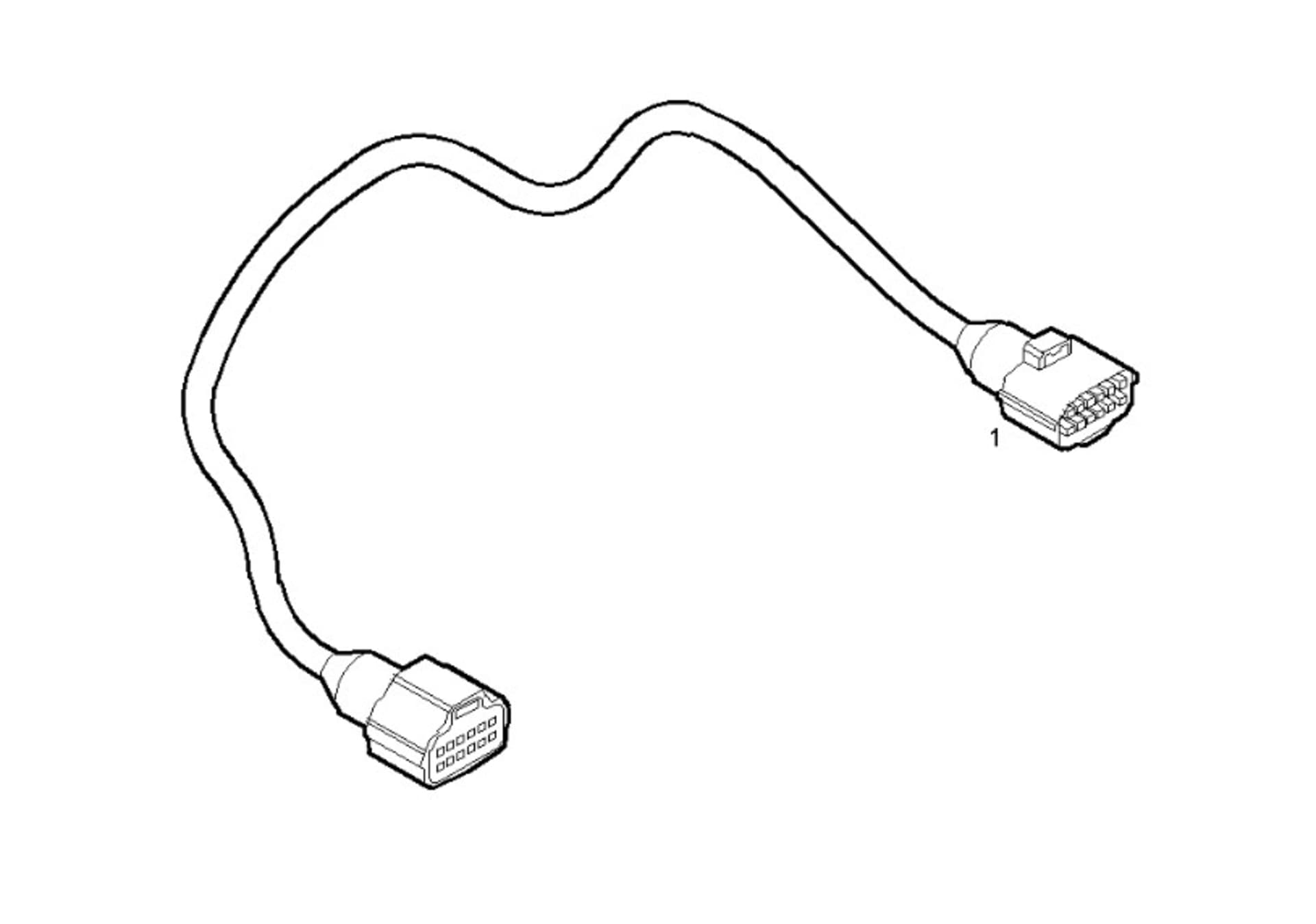 EXTENSION CABLE - 7M 12 POLES