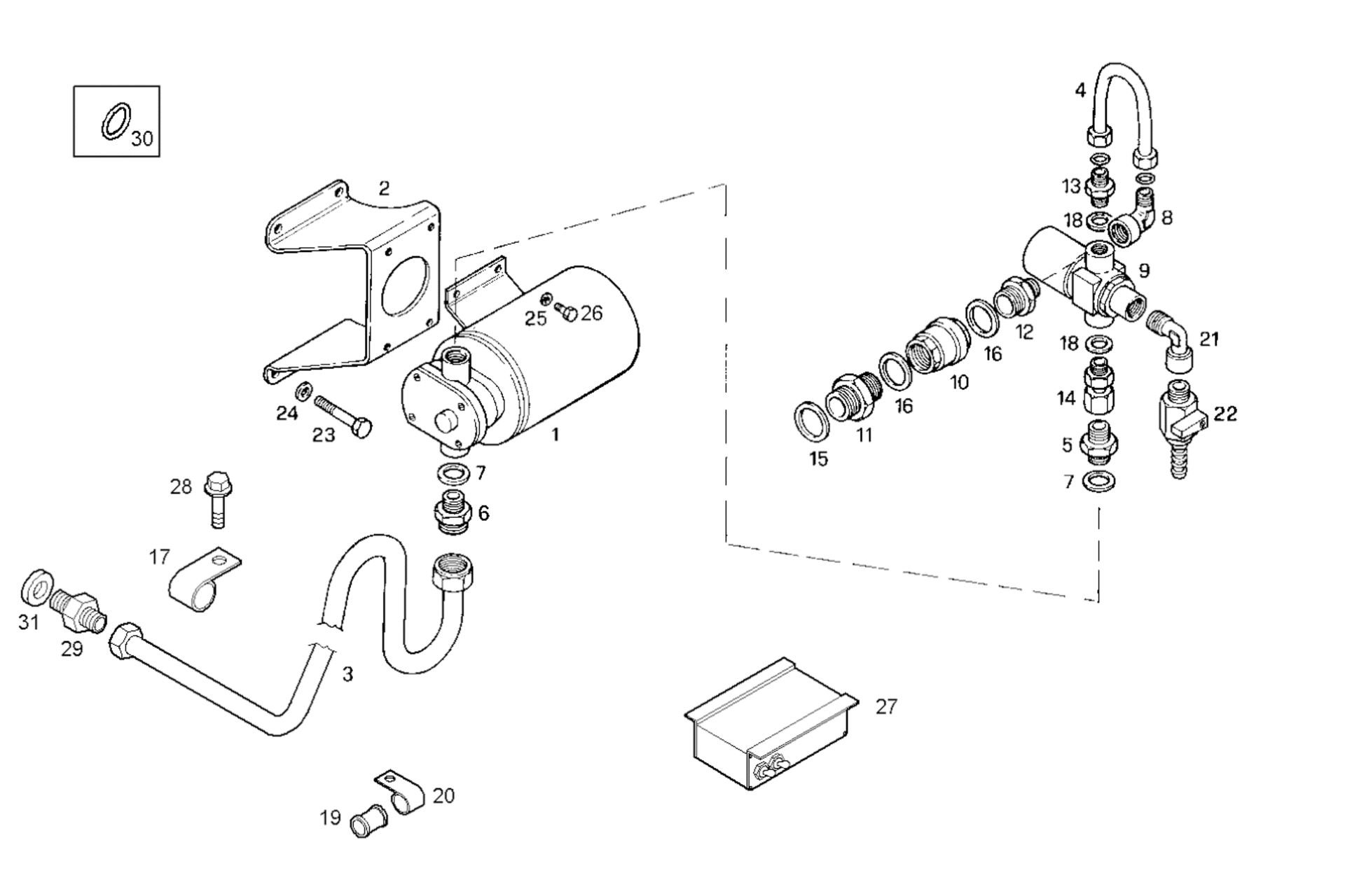 ENGINE PRE-LUBRIC./EXTR. OIL PUMP