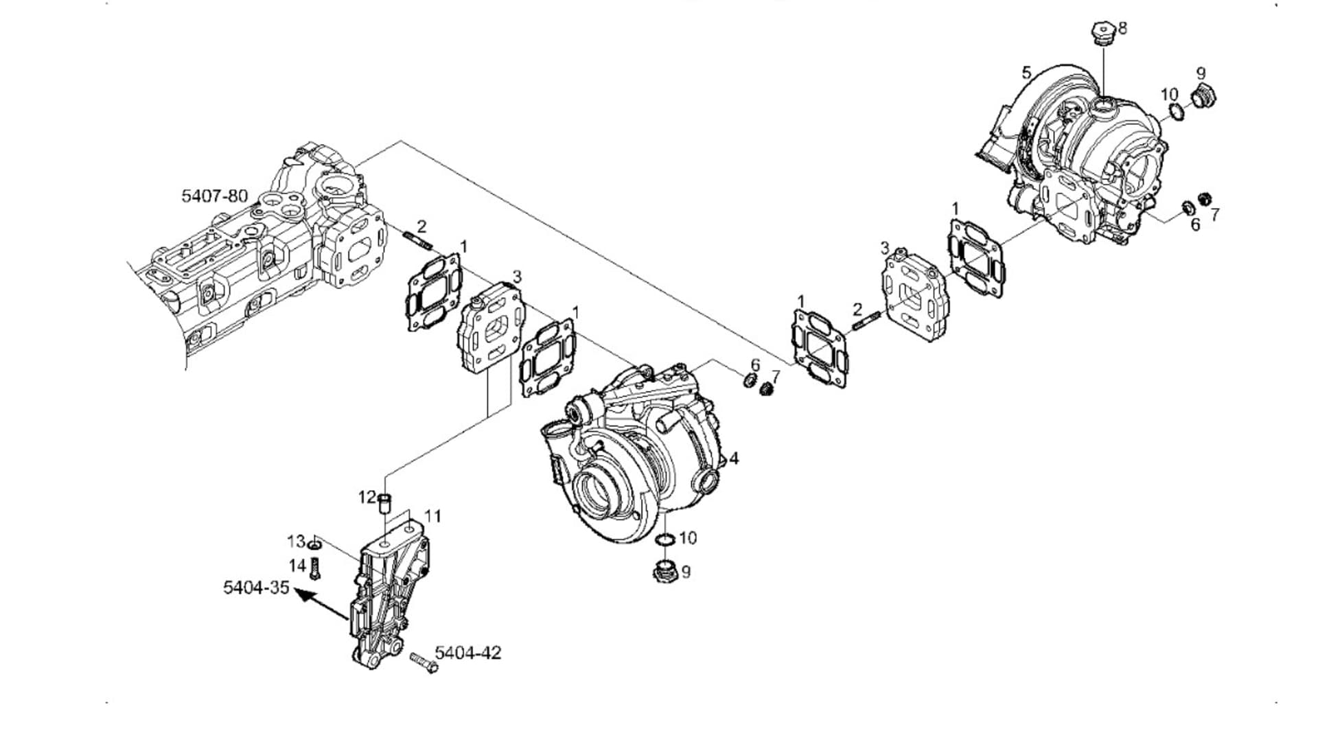 TURBOCHARGER & PIPES