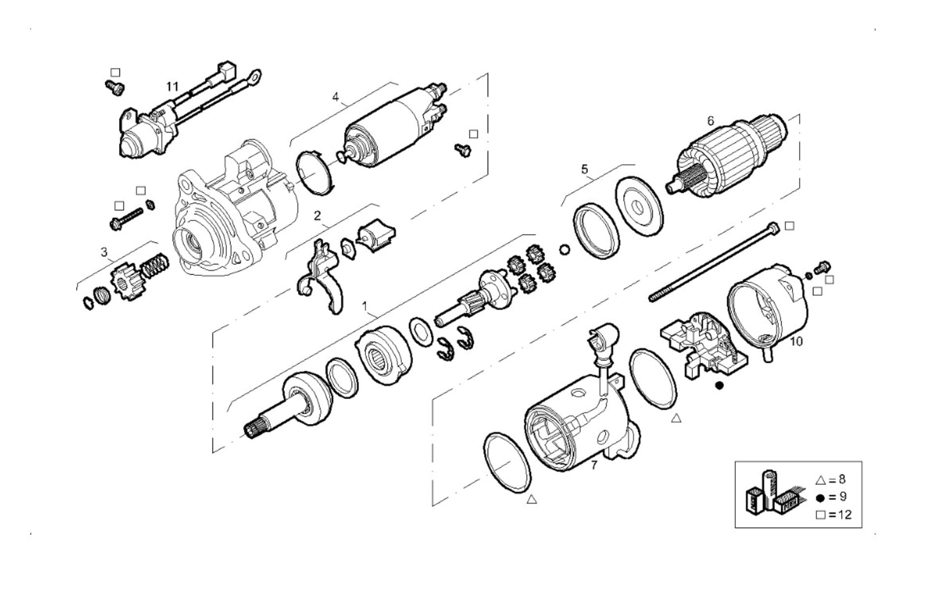 STARTER MOTOR